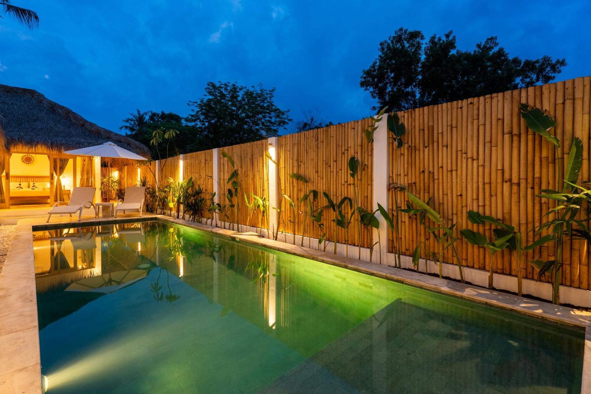 Villa Kelapa Kucing Гили-Эйр Экстерьер фото